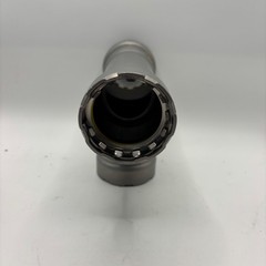 Viega MegaPressG 25316 Carbon Steel Tee 1-1/4 x 1-1/4 x 1-1/4 Gas Pipe Fitting