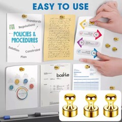 3pcs Neodymium Magnet Thumbtack Suction Super Strong Magnets for Fridge Hardware