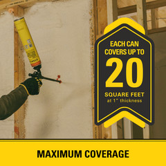 Stanley F990P SuperCoat Class A Fire Foam 27.1oz 24 Pack Closed Cell – Gun Set