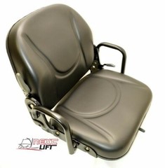 NEW DOOSAN DAEWOO VINYL FORKLIFT ADJUSTABLE FOLDING FLIP SEAT A152098