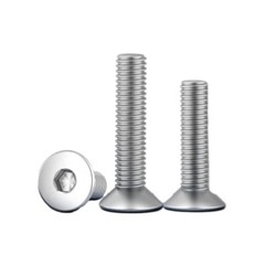 Allen Countersunk Head Screws V4A Steel Hexagon Socket Flat Head Machine Screw