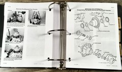 Case 1294 Tractor Service Manual Parts Catalog Repair Shop Set Workshop Book