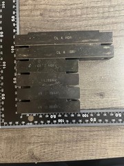 Flat Vise Jaws Set for 2″ & 4″ Vises CL 4 HDR CL 2 HDR Flat/No Step