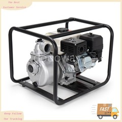 2 Inch Gas Powered Water Pump 6.5HP 4-Stroke Cast Iron Semi Trash Drainage Tool