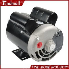 3.7HP 3450RPM Electric Motor Compressor Duty 56Frame 1 Phase 5/8″ Shaft 230V