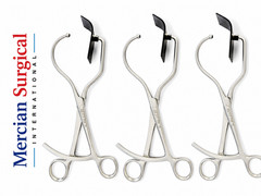 Soft Tissue Bone Reduction Forceps With Ball Tip 03.111.750 Stainless 3PCS Set