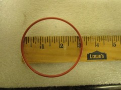 Qty Lot (4) O-ring FEP/Silicon VA01O-Ring 75.79×3.53 TI 5005695