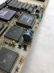 386 DX 25mhz SBC Single Board Computer Card w/ CPU & 4Mb 30-Pin Simm Ram & Cache