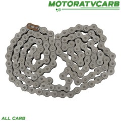 ALL-CARB #80 Heavy Duty Roller Chain × 10 Feet With 1 Connector