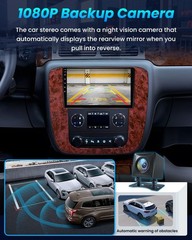 4Core 64GB Android 13 Radio for 2007-2013 Chevy Suburban Tahoe Silverado: GMC…