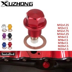 M14x1.5 M12*1.5 Car Universal Engine Magnetic Oil Drain Plug Screw Nut Bolt Sump