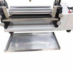 110V Automatic Double-sided Glue Coating Machine for Paper & Leather Soft Roller