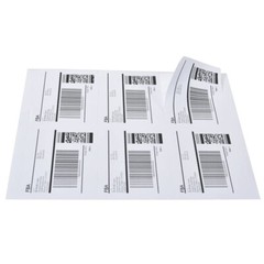 4×3-1/3″ Shipping Labels 6 per Sheet for Packing Slips & Barcodes, Laser/Inkjet