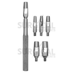 Keyes Dermal Punch 4″ Set Dermatology Surgical Instruments