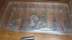 Lot of assorted Drift Dowel steel pins assorted lengths & sizes