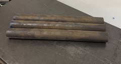 1-1/4″ Diameter Hot Roll Steel Round Bar Stock 1-1/4″ x 12″ Long (3 PC LOT)