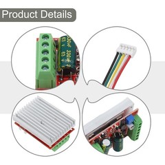 DC 12/24/48V-BLDC 6-60V 400W/3 Phase-Brushless-Motor-Controller Driver-Board