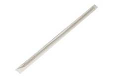 300 Drinking Straws-Wrapped 8 inches Clear Giant 8