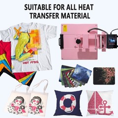 15″x15″ Clamshell T-shirt Heat Press Machine Digital Transfer Sublimation Print