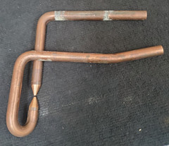 8″x7″ WELDING ARMS FOR ELECTRIC SPOT WELDER OFFSET CLOSE QUARTERS TOOL CORNER