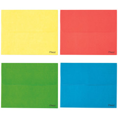 Mead Brite Wallet Letter File (35362): 9-1/2 in. x 11-3/4 in. (Assorted Bright C