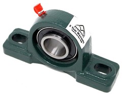 (10) UCP205-16 Solid Base Pillow Block Bearing 1″ Bore Self Aligning 2 Bolt