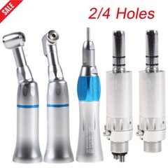 NSK Style Dental Slow/Low Speed Handpiece Contra Angle Straight Air Motor 2/4H F