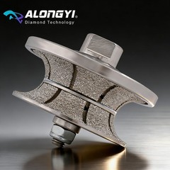 V-Shaped 30mm 1-1/4″ Full Bullnose Diamond Contour Bit with 5/8-11 Threads