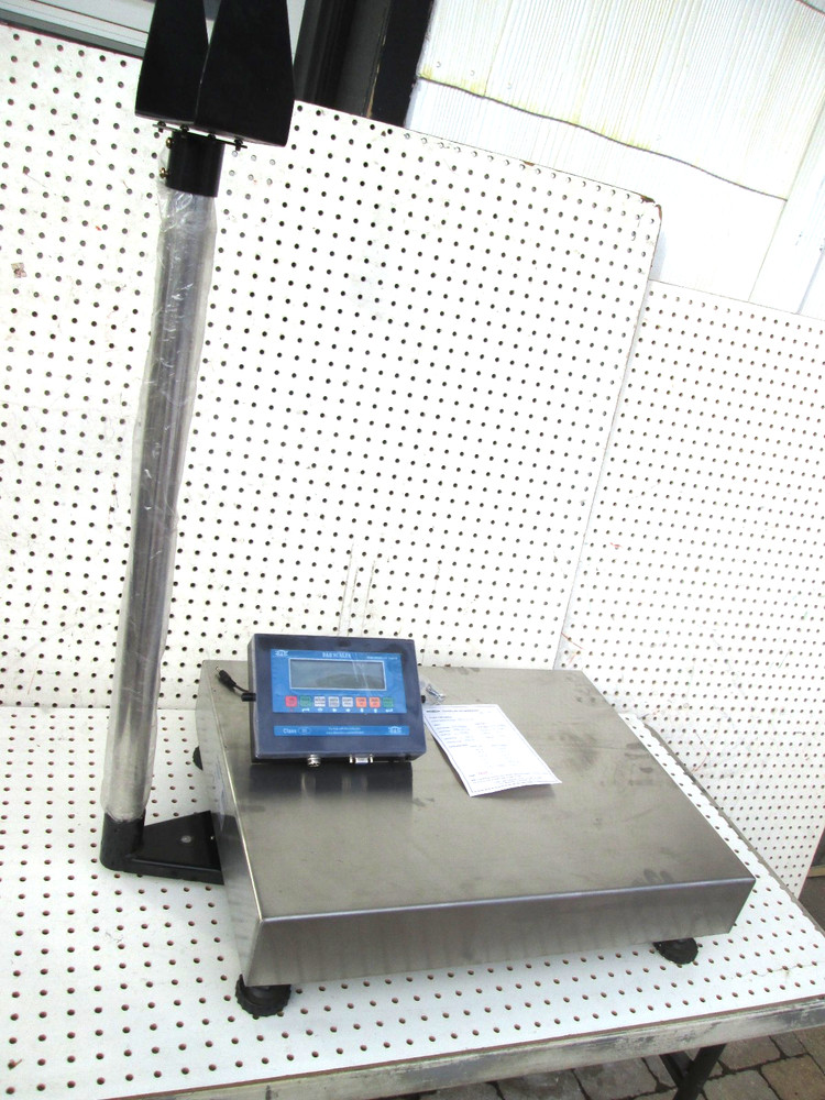 B & B LP7611-18 LOCOSC HD Bench Scale Stainless Steel Top Pan 18in X 24in 500lb