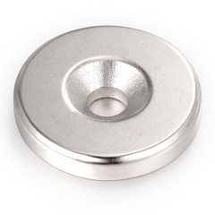 LOT 25MM Ring Round Disc Strong Neodymium Magnets Rare Earth WITH Hole Magnet