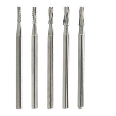 5pcs Prima Wave Dental Carbide Burs High Speed FG 19mm/Surgical FGOS SL 557 25mm