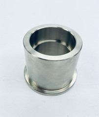 Lot of 4 Stainless Steel 47mm x 47mm Butt Weld Adapter