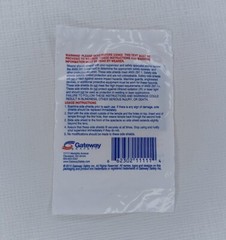 1 Pair Gateway AT1 Side Shields Clear Slip On Glasses For Safety
