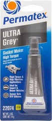 22074 Ultra Grey Rigid High-Torque RTV Silicone Gasket Maker, 0.5 oz., Pack of 1