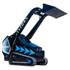 New TYPHON STOMP Kubota D1105 25HP Mini Skid Steer Loader w 1 Attachment Option