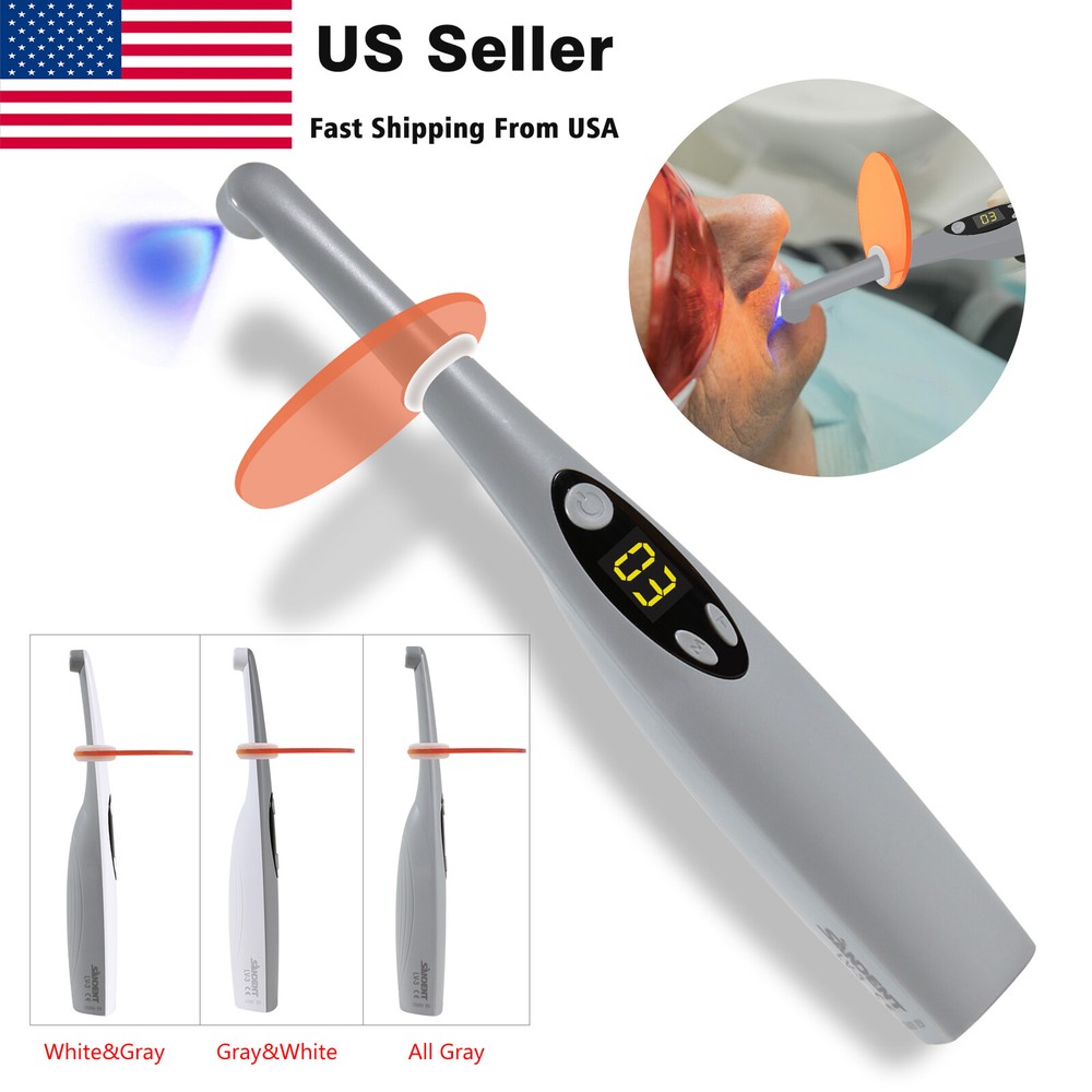 Dental Wireless Cordless iLed 3 Second LED Curing Light 3S Cure Lamp US plug SA