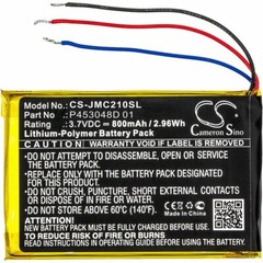 2.96Wh 800mAh Battery For JBL Clip 2 Special Edition,Clip plus,P/N:P453048D 01