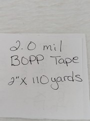 High Quality BOPP Sealing Tape Strong Adhesion High Load Capacity – 6 Rolls