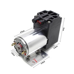 DC12V Mini Vacuum Pump 5L/min 65kpa Negative Pressure Suction Pump With Holder