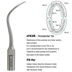 Dental Satelec Acteon Ultrasonic Piezo Scaler Tips Periodontal Tips H3 H4R H4L