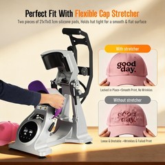 Digital Cap Hat Heat Press Transfer Sublimation Machine Automatic Double Heater