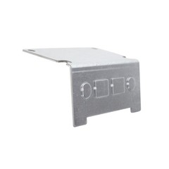 HUBBELL 3SFBTP LARGE CAPACITY FLOOR BOX FACE PLATE, FOR VOICE/DATA
