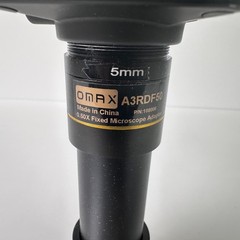 OMAX A3590U Microscope w/ xx0.5X Reduction Lens