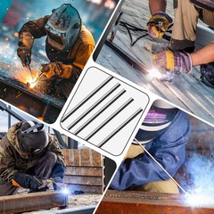 1 LB Stainless Steel TIG Welding Rods ER308L, 1/16″ x 16″, Low Splatter, Corrosi