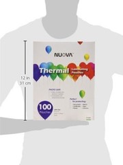 Thermal Laminating Pouches 9″ x 11.5″, Letter Size, 3 mil, 100 Pack LP100H