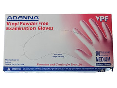 Adenna Vinyl Powder Free Exam Gloves (vpf235)