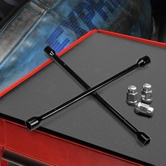Torin 14″ Heavy Duty 4-Way Cross Lug Wrench Tire Iron Universal TRX31101-14F