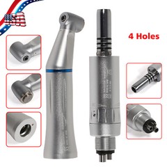 Dental Low Speed Contra Angle Handpiece / Air Motor 4H Inner Water Spray WY4
