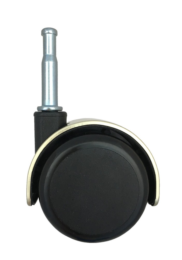 2″ Brushed Brass Casters – Mounting Stem for Socket Insert- Set of 5 – R-S5547-5