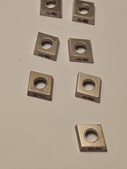 CERATIP (7) CPMH-321 GRADE: TC-50 CERMET INSERTS LOT1304